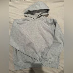 Aritzia grey hoodie size medium